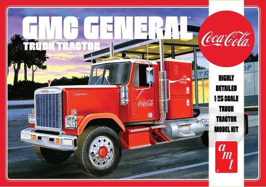 AMT 1179 1:25 1976 GMC General Semi Tractor Coca-Cola