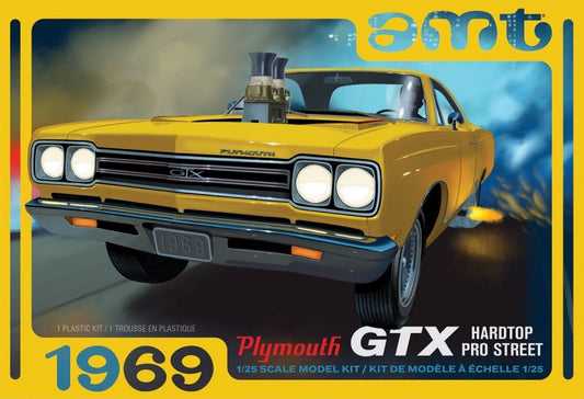 AMT 1180 1:25 1969 Plymouth GTX Hardtop Pro Street