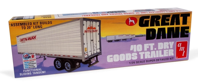 AMT 1185 1:25 Great Dane Dry Goods Semi Trailer