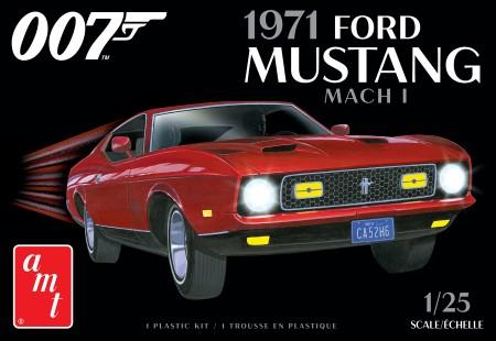 AMT 1187 1:25 James Bond 007 1971 Ford Mustang Mach 1