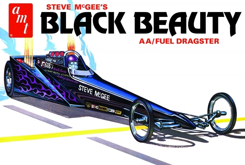 AMT 1214 1:25 Steve McGee's Black Beauty AA/Fuel Dragster