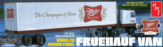 AMT 1234 1:25 Fruehauf 40' Semi Trailer 'Miller Beer'