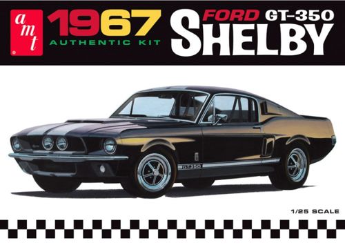 AMT 834 1:25 1967 Ford Mustang Shelby GT-350 - Black