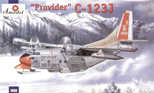 A-Model 1406 1:144 Fairchild C-123J Provider