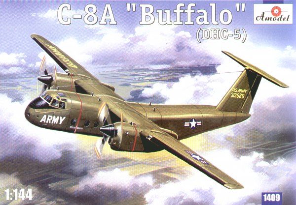 A-Model 1409 1:144 de Havilland Canada C-8A Buffalo (DHC-5)