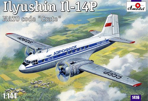 A-Model 1416 1:144 Ilyushin IL-14P NATO code 'Crate'