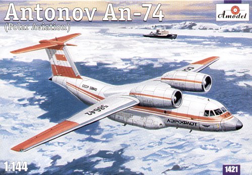 A-Model 1421 1:144 Antonov An-74