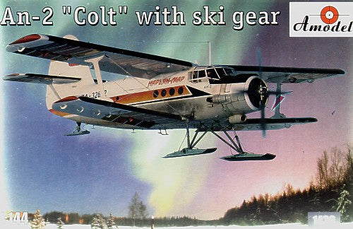 A-Model 1436 1:144 Antonov An-2 'Colt' with Ski Gear