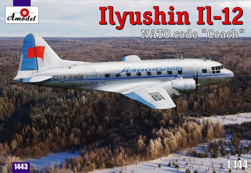 A-Model 1443 1:144 Ilyushin Il-12 Coach