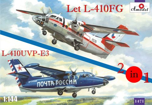 A-Model 1471 1:144 Let L-410FG & L-410UVP-E3