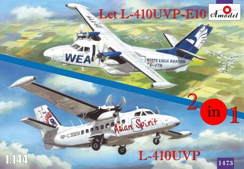 A-Model 1473 1:144 Let L-410UVP & L-410UVP-E10