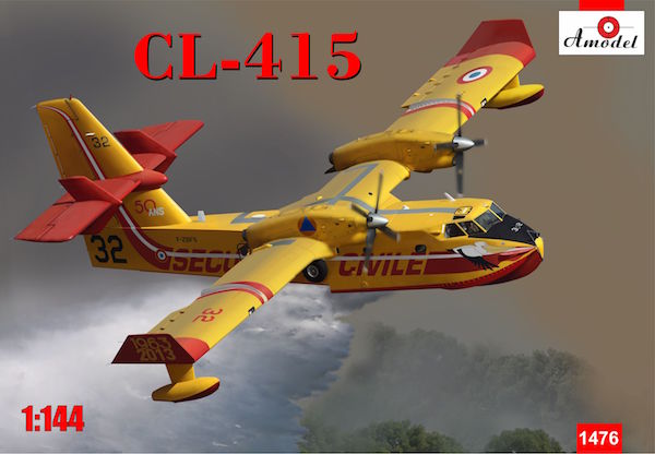 A-Model 1476 1:144 Canadair CL-415 Amphibious Aircraft Flying Boat