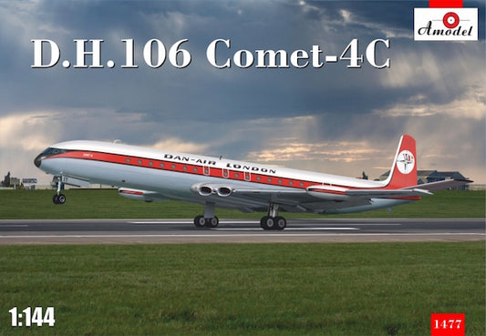 A-Model 1477 1:144 de Havilland 106 Comet 4C Dan Air London