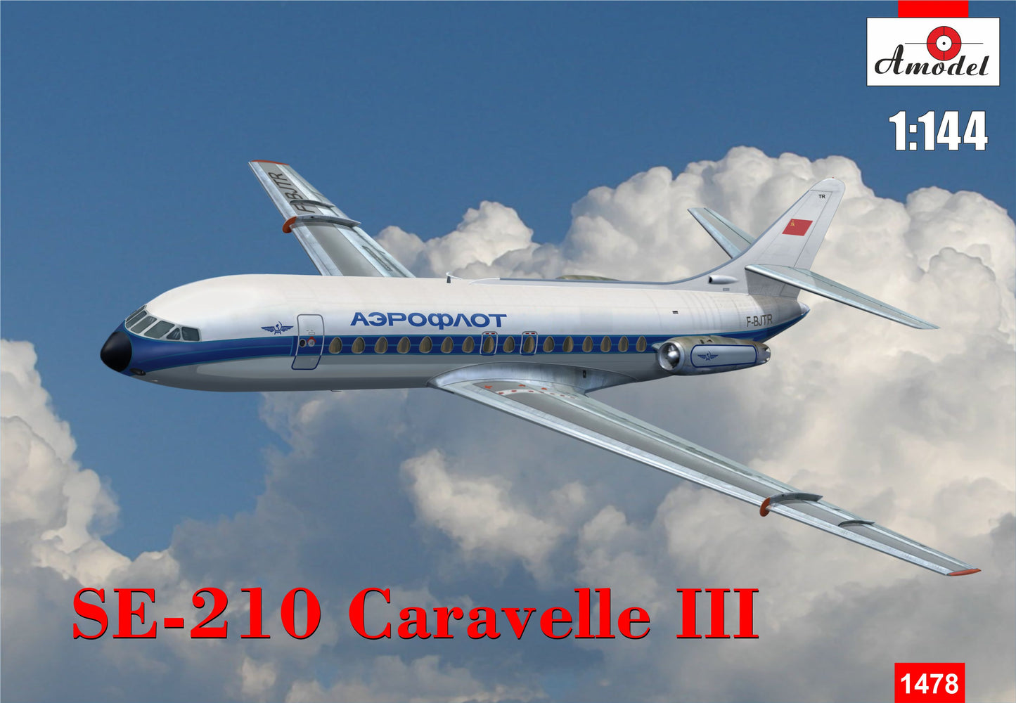 A-Model 14478 1:144 SE-210 Caravelle III Sud-Aviation