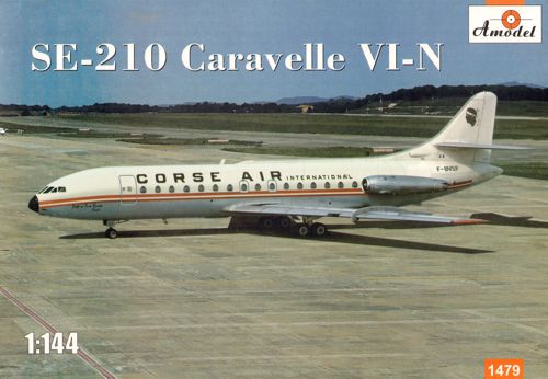 A-Model 1479 1:144 SE.210 Caravelle VI-N Sud-Aviation