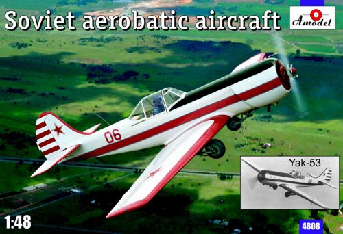 A-Model 4808 1:48 Yakovlev Yak-53 Aerobatic Display Aircraft