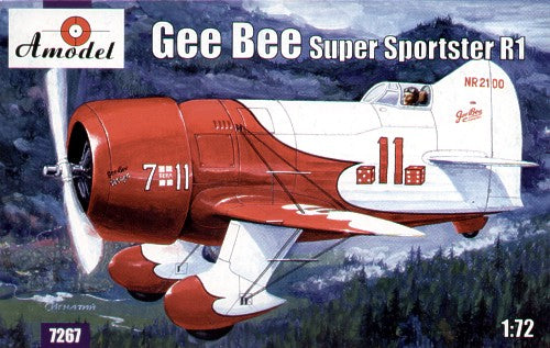 A-Model 7267 1:72 Gee Bee R-1 Super Sportster