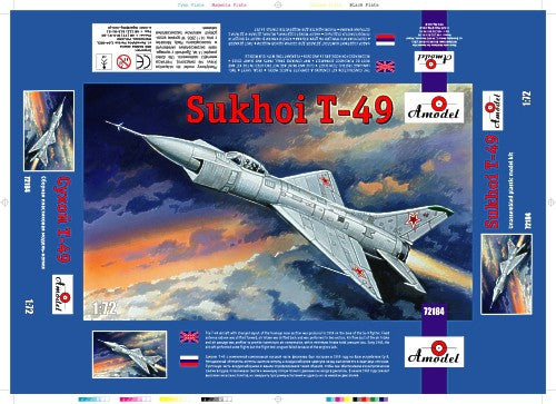 A-Model 72184 1:72 Sukhoi T-49