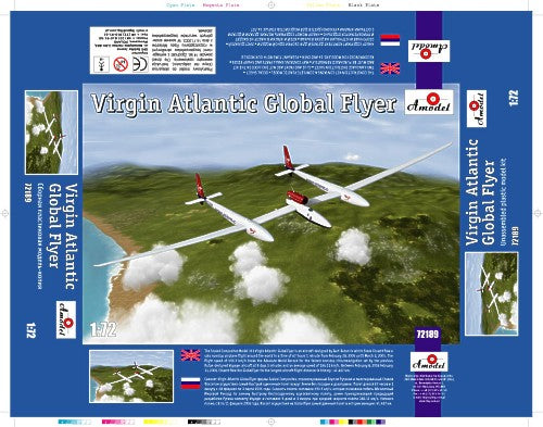 A-Model 72189 1:72 Virgin Atlantic Global Flyer