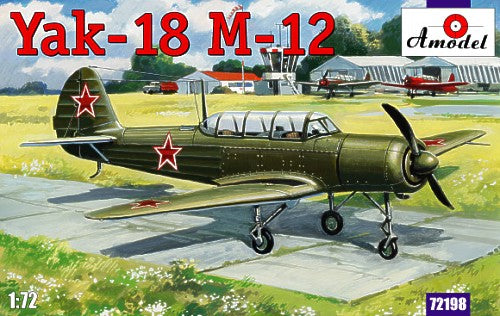 A-Model 72198 1:72 Yakovlev Yak-18M-12