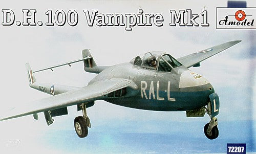 A-Model 72207 1:72 de Havilland DH.100 Vampire Mk.1