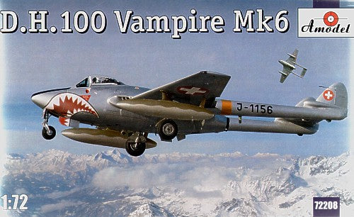 A-Model 72208 1:72 de Havilland DH.100 Vampire Mk.6