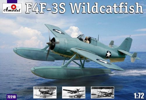 A-Model 72210 1:72 Grumman F4F-3S Wildcatfish