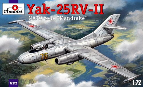 A-Model 72212 1:72 Yakovlev Yak-25RV-II - NATO code 'Mandrake'