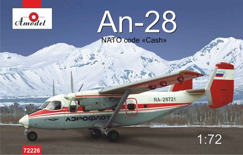 A-Model 72226 1:72 Antonov An-28 NATO code 'Cash'