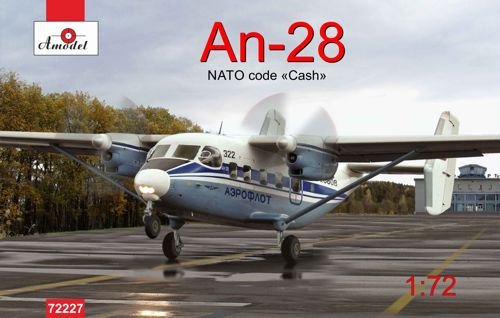 A-Model 72227 1:72 Antonov An-28 NATO code 'Cash' '