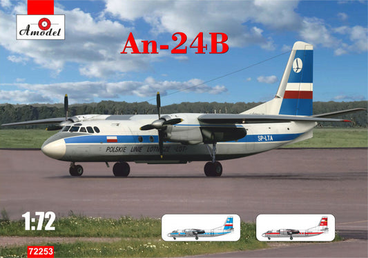 A-Model 72253 1:72 Antonov An-24B