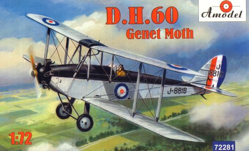 A-Model 72281 1:72 de Havilland DH.60 Genet Moth