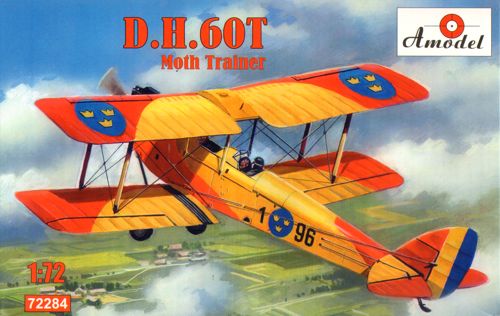 A-Model 72284 1:72 de Havilland DH.60T Moth Trainer