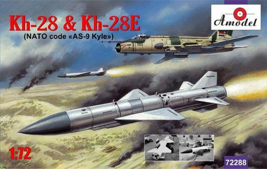 A-Model 72288 1:72 Kh-28 & Kh-28E rockets NATO code 'AS-9 Kyle'