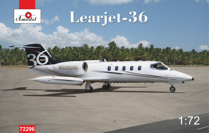 A-Model 72296 1:72 Learjet-36 N-505HG