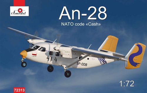 A-Model 72313 1:72 Antonov An-28 NATO code 'Cash' Sprint Airlines