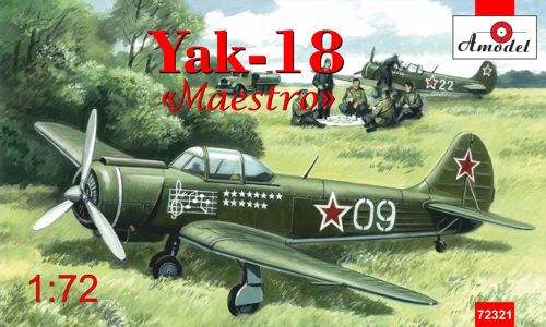 A-Model 72321 1:72 Yakovlev Yak-18P 'Maestro'