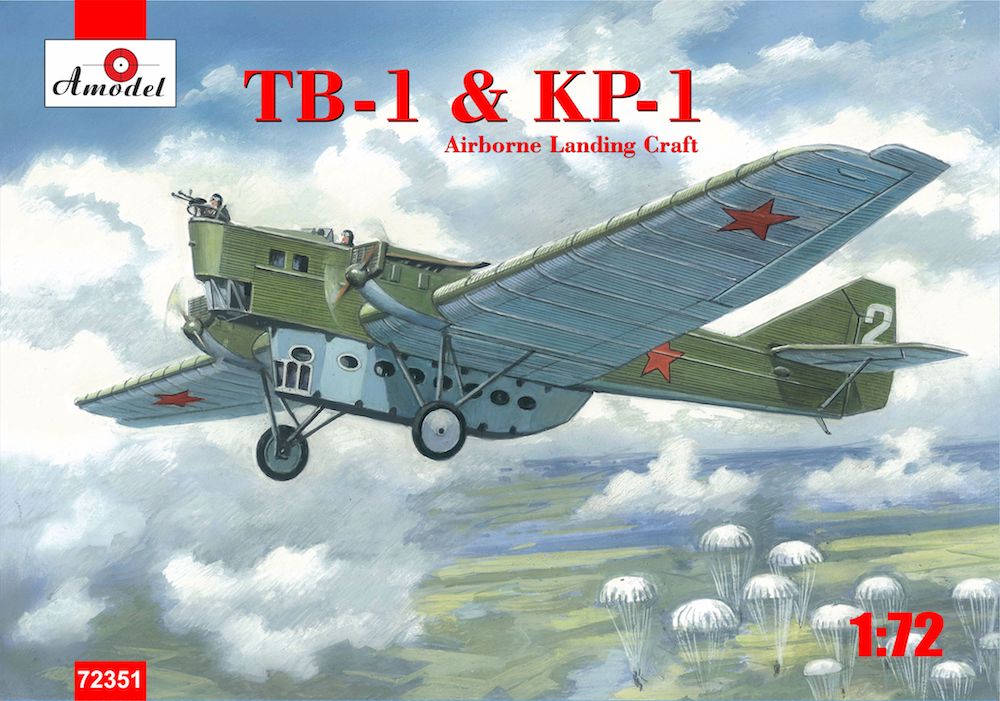 A-Model 72351 1:72 TB-1 & KP-1 Parachute Version