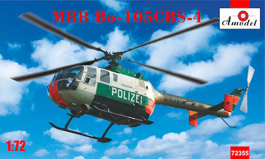 A-Model 72355 1:72 MBB Bo-105 CBS-4 Polizei