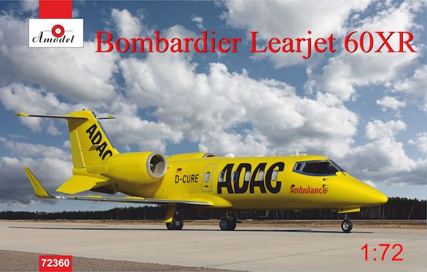 A-Model 72360 1:72 Bombardier Learjet 60XR ADAC