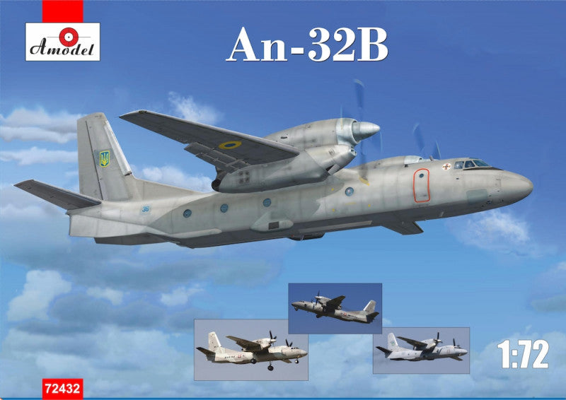 A-Model 72432 1:72 Antonov An-32B Ukrainian Air Forces