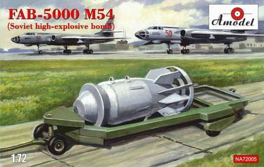 A-Model NA72005 1:72 FAB-5000 M54 (Soviet High-Explosive Bomb)