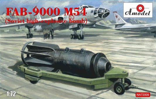 A-Model NA72009 1:72 FAB-9000 M54 (Soviet High-Explosive Bomb)