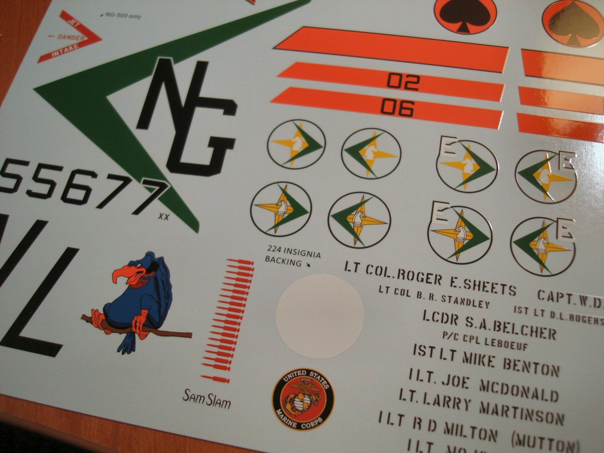 AOA Decals 32-009 1:32 INTRUDERS FROM THE SEA USN/USMC