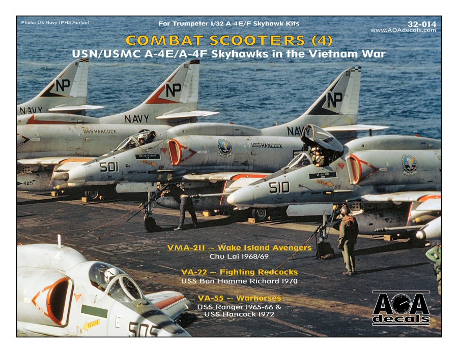 AOA Decals 32-014 1:32 Combat Scooters