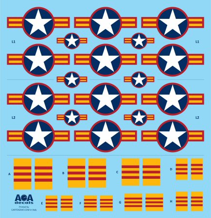 AOA Decals 32-017 1:32 Vietnamese Spads
