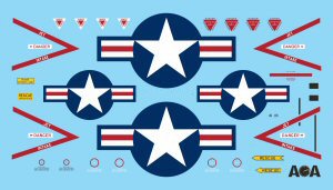 AOA Decals 32-022 1:32 PHANTOM EAGLES & KNIGHTS