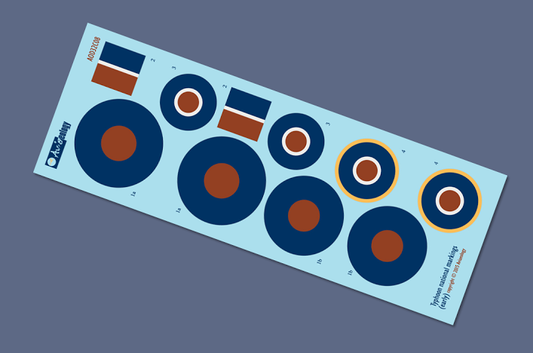 Aviaeology AOD32C08 1:32 Hawker Typhoon Mk.IB National Markings (Early - to Jan 1945)