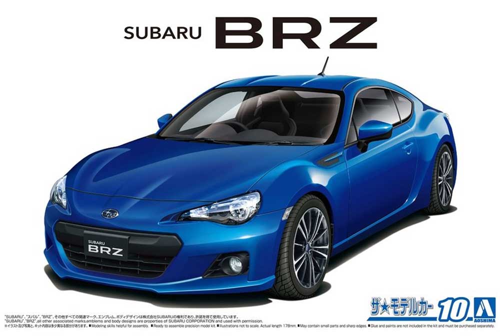 Aoshima 05923 1:24 Subaru ZC6 BRZ '12