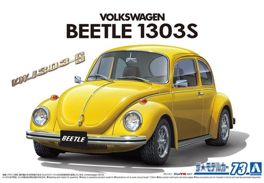 Aoshima 06130 1:24 1973 Volkswagen 13AD Beetle 1303S